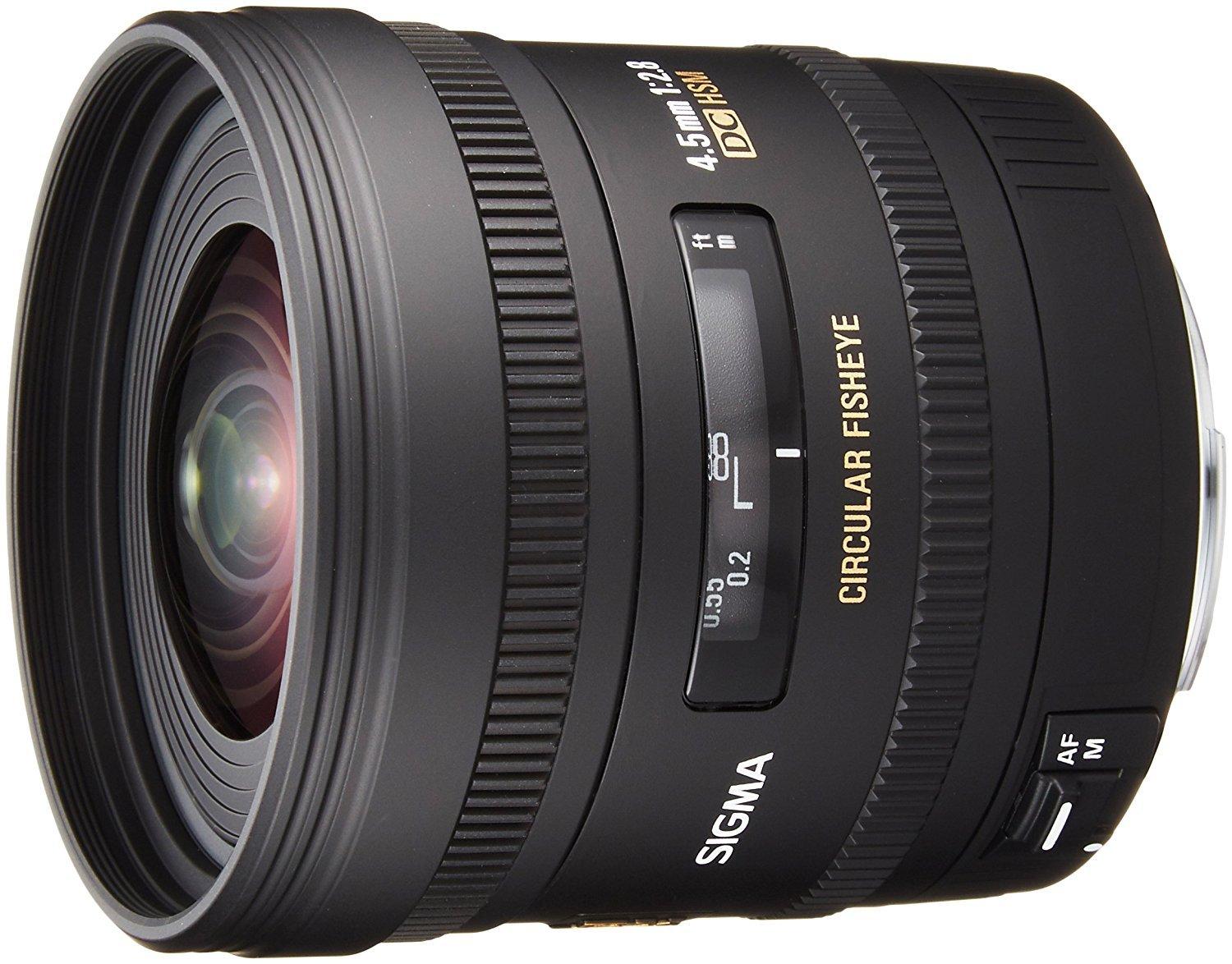 

SIGMA Single Focus Fisheye Lens EX DC CIRCULAR FISHEYE HSM for Canon Circular Fisheye Only 486549 4.5mm F2.8 APS-C