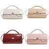 Fashionable Women Single Shoulder Crossbody Bag Solid Color Handbag Gift Casual