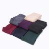 1Pair Women Thermal Full Foot Tights Warm Solid Color Winter Polyester Fiber Thick Fleece Lined Ladies Long Pants