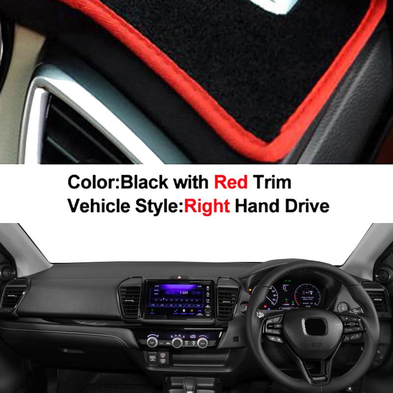 Car Inner Dashboard Cover DashMat Carpet For Honda City 2026 2026 -ON Rug Anti-UV Sun-Shade Protector Anti-sun