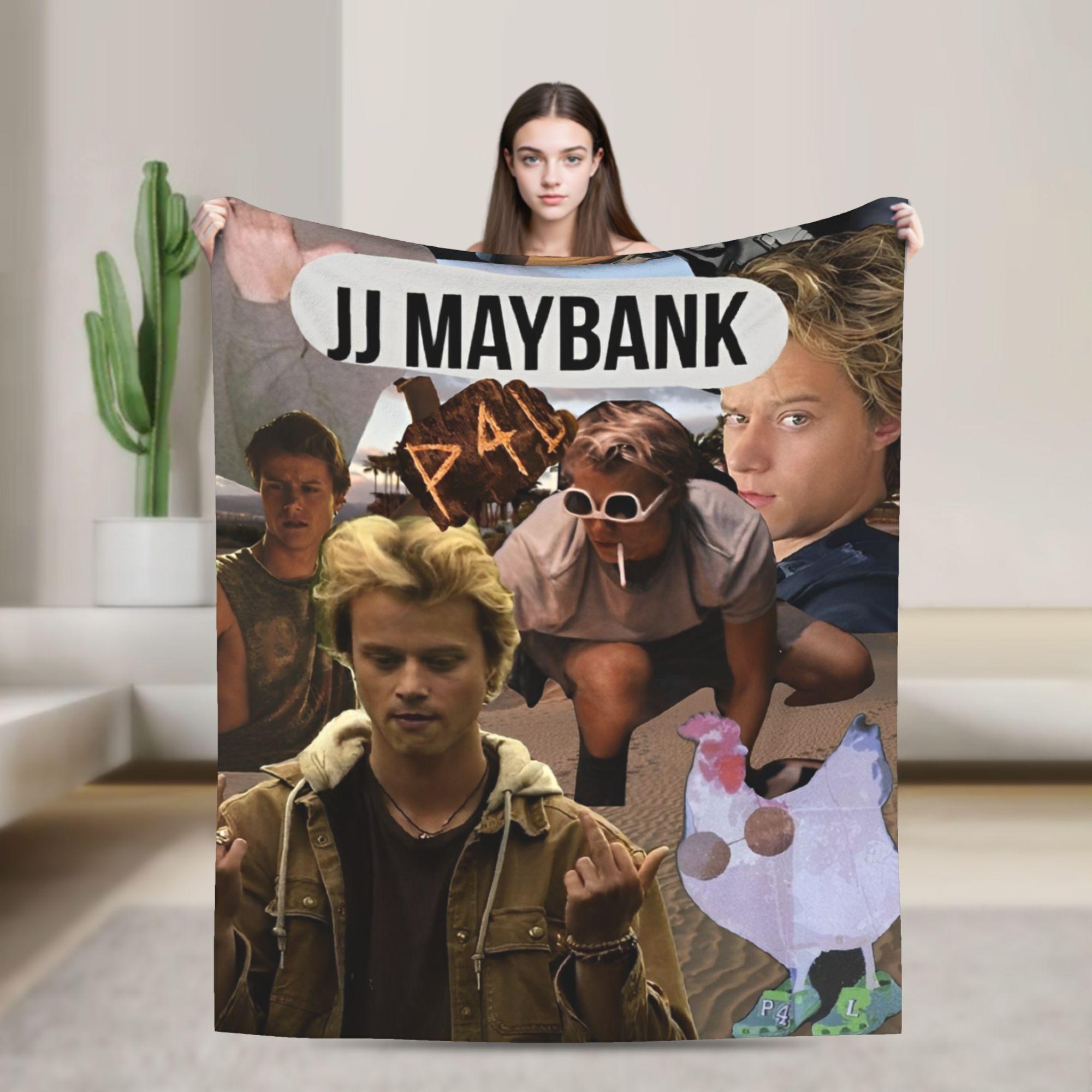 Super Soft Blankets Decorative JJ Maybank  Throw Blanket Rudy Pankow  Flannel Bedspread For Couch Chair Sofa Bed Sofa Bed Cover 75X95CM