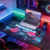 Custom Name Personalized Jinx Pattern Mousepad, Laptop PC Desk Mat, Decorative Desk Mat for Home Keyboard Pad Gift