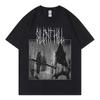 Silent Hill 2 Game Graphic T Shirts Men Women Gothic Vintage Short Sleeve Tshirt High Quality Fashion Oversized Cotton Tshirts