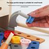Wooden Kids Tool Set Toolbox Pretend Play Toy Set Simulation Carpenter Tool Educational Toy Gift For Christmas Birthday