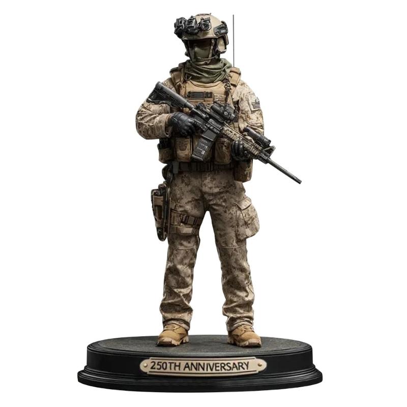 American 250th Anniversary Patriotic Soldier Commemorative Acrylic Desktop Souvenir Decors for Celebration and Gifting