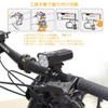 SecurityIng Bicycle 2000 USB Ultra 5000mAh 6 Dimming IPX6 Aluminum Alloy Road Bike Cross and Ideal for Nighttime and Hiking Light, Lumens,