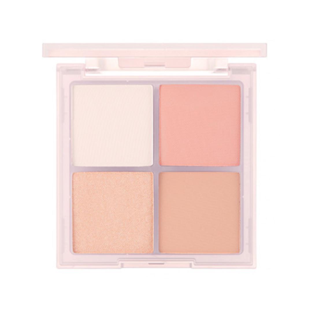 VDL Cheek Stain Blusher Volume Palette (Iconic Peach)