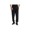 Adidas Solid Color Logo Print Mid-Waist Jogger Pants Men Bottoms Black HZ7051
