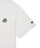 WACKY WILLY Double Kiki Wappen Short Sleeve T-Shirt White
