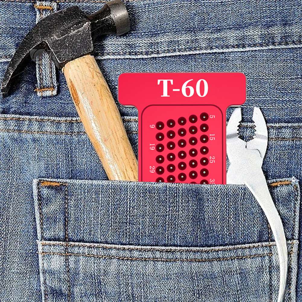

A72U T60 Woodworking Scribe T-Type Ruler Hole Scribing Gauge Aluminum Line Drawing Marking Gauge Carpenter Measuring Tools червоний