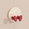 3Pcs Self Adhesive Power Cord Hooks Colorful Cable Organizer Stick on Wall Power Cable Hooks No Drill Charging Head Hook for Kitchen Garage Wire