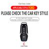 Abs Carbon Fiber For Ford Focus 3 4 St Mondeo 5 Mk5 Mustang F-150 Explorer Edge Fiesta Kuga Mk3 4 Abs Car Key Case Cover Keychai