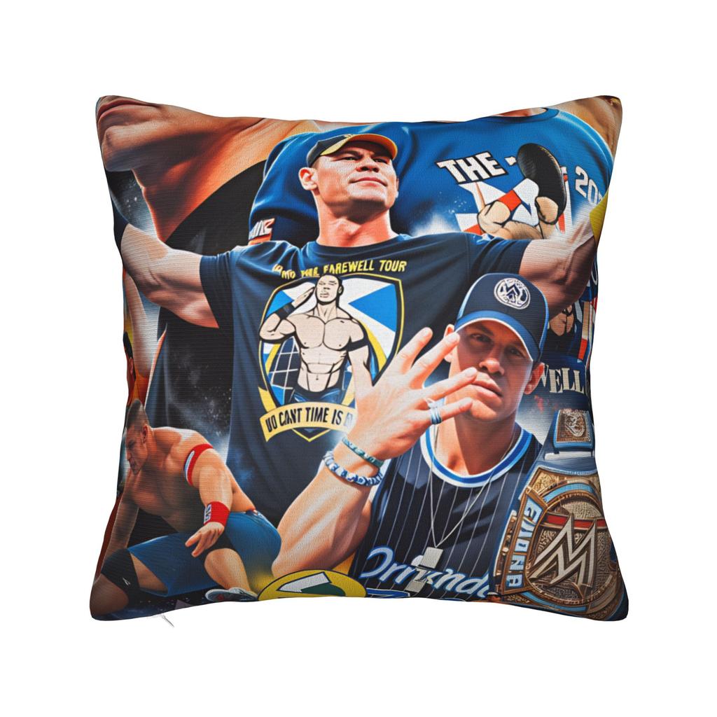John cena  Pillow Cover  Funny Pillow Case For Sofa Home Decoration Graphic Pillowcases Gift Idea
