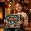 Artistic Craft for Handbook Matching Christmas Witches Advent Calendar 2026, 24 Days Yule Countdown Box, 2D Acrylic Decorations Desk Witch Figurine