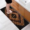 3D Wood Grain Rug For Kitchen Floor Bathroom Mat Anti-slip Laundry Room Mat Bedroom Carpet Living Room Floor Mat