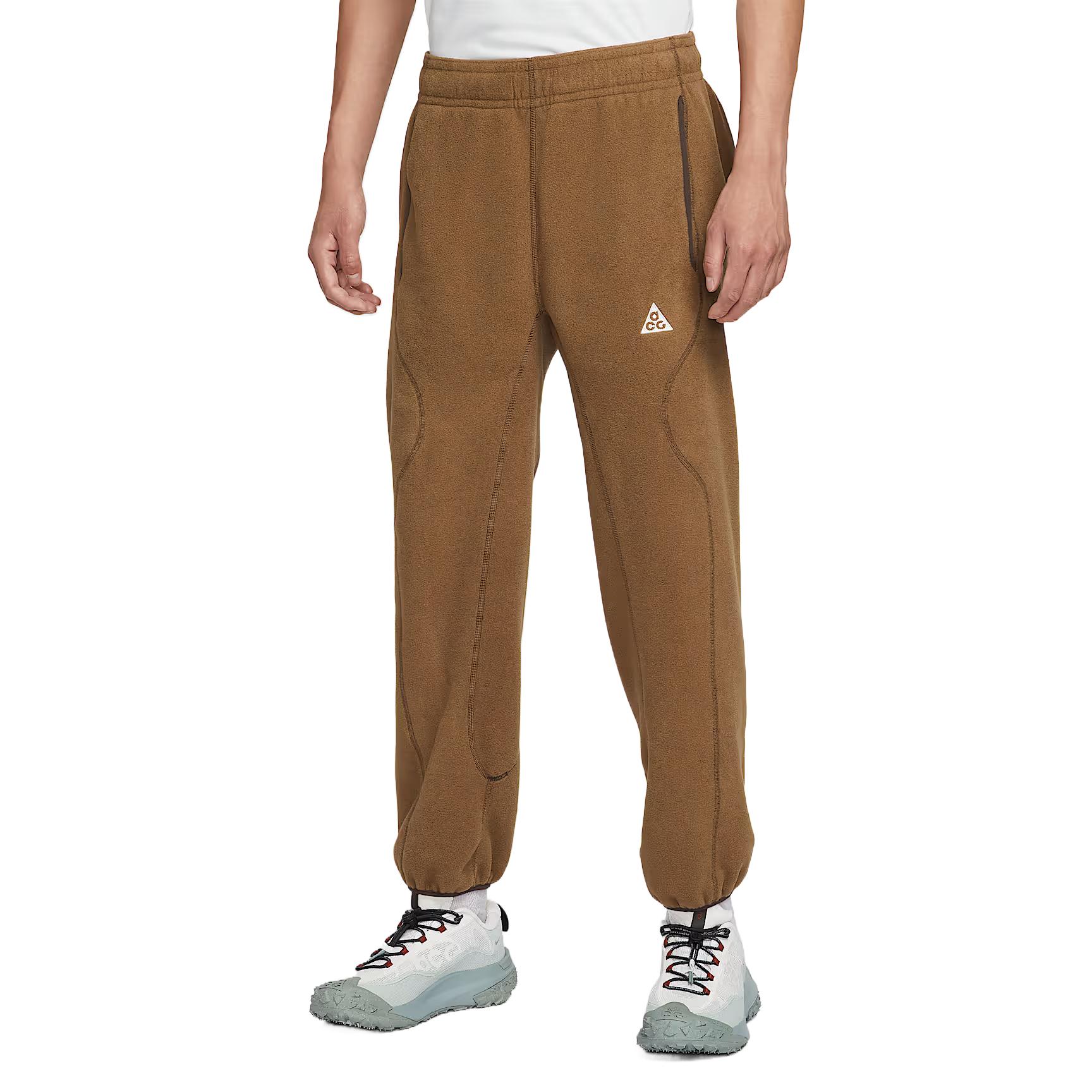 Nike ACG Casual Pants Men s Moss Wood Brown Moderate Cuffed Pants HV1124-235 XL
