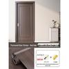 Self-Adhesive Wood Grain Door Renovation Sticker - Waterproof Decorative Cover-Up for Old Doors