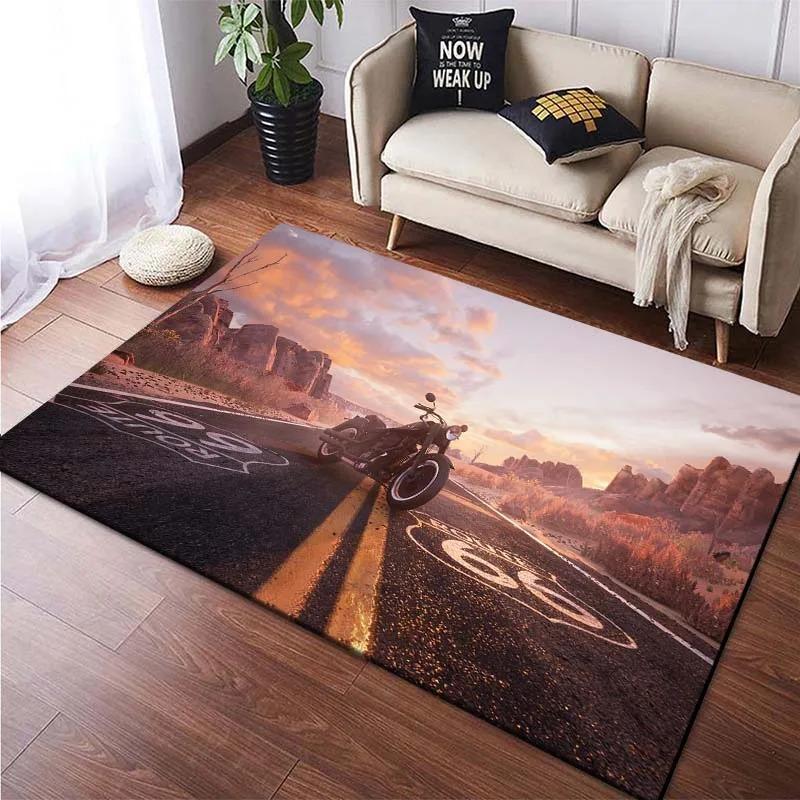 66 Mutter-Straßenzeichen-Muster Teppich für Zuhause Wohnzimmer Schlafzimmer Sofa Fußmatte Dekor Wohnzimmerdekoration Schlafzimmerdekoration