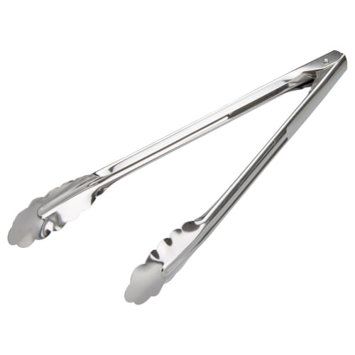 M.T. Torimatsu 18-0 All-Purpose Tongs, Large, 40cm, Spring-Loaded, 2005901