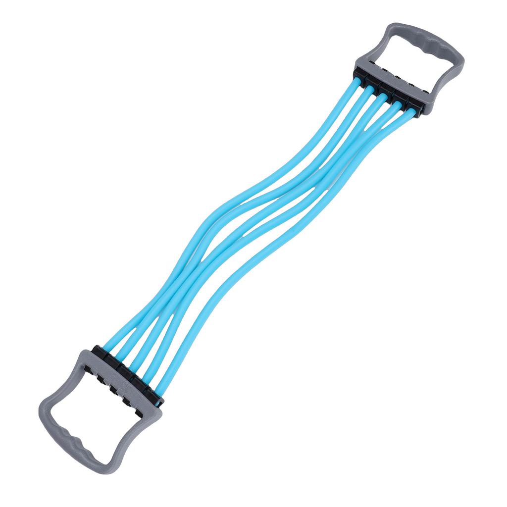 5 Tube   Resistance Band Fitness Training Stretch Exercise Band for Chest Arms Back Shoulder Workout