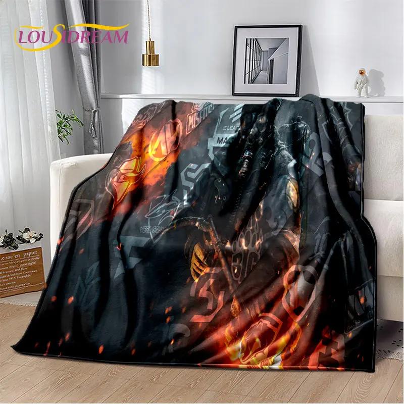 CS GO,Game Gamer,Counter Strike Soft Plush Blanket,Flannel Blanket Throw Blanket for Living Room Bedroom Bed Sofa Picnic Cover