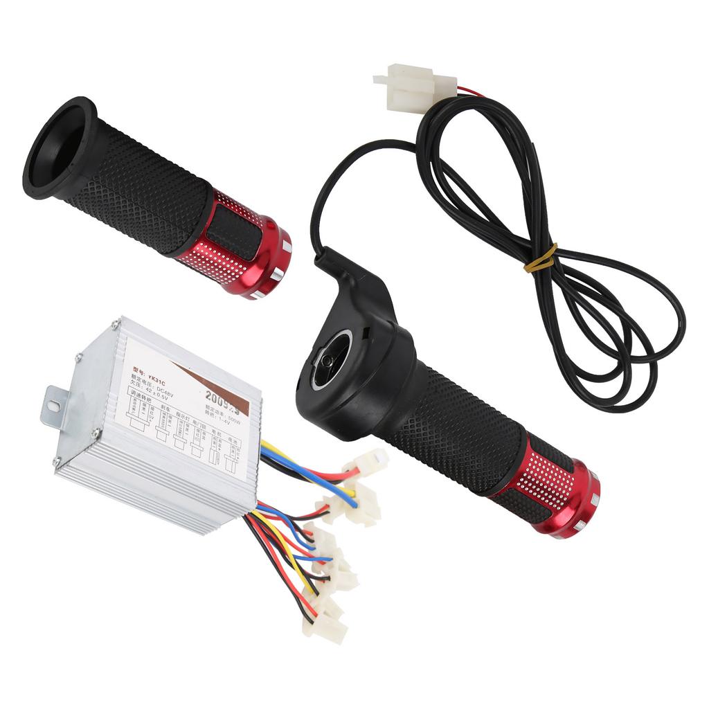 48V500W Bike Brush Controller Universal Bicycle Twist Handle Electric Bike Accessories