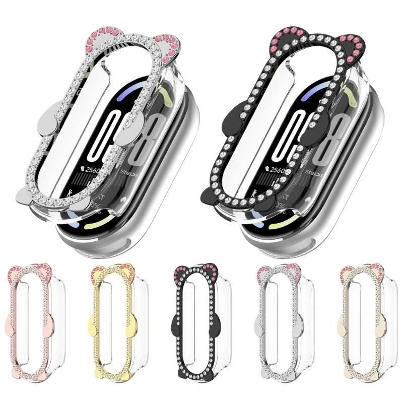 Metal Watch Protector Cover Case for Band 10 Protector Bumper Frame Cover Shell Smartwatch Scratchproof Housing
