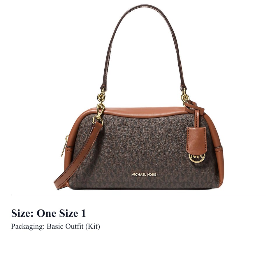 MICHAEL KORS Cecily Artificial Leather Shoulder Bag Small Women's Brown 35F5G8CL1B-BROWN