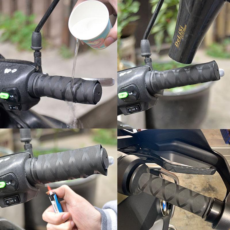 Universal Motorcycle Heat Shrinkable Anti-Slip Handlebar Handle Grip Cover For BMW R1250GS R1200GS F800GS F900XR HONDA Suzuki