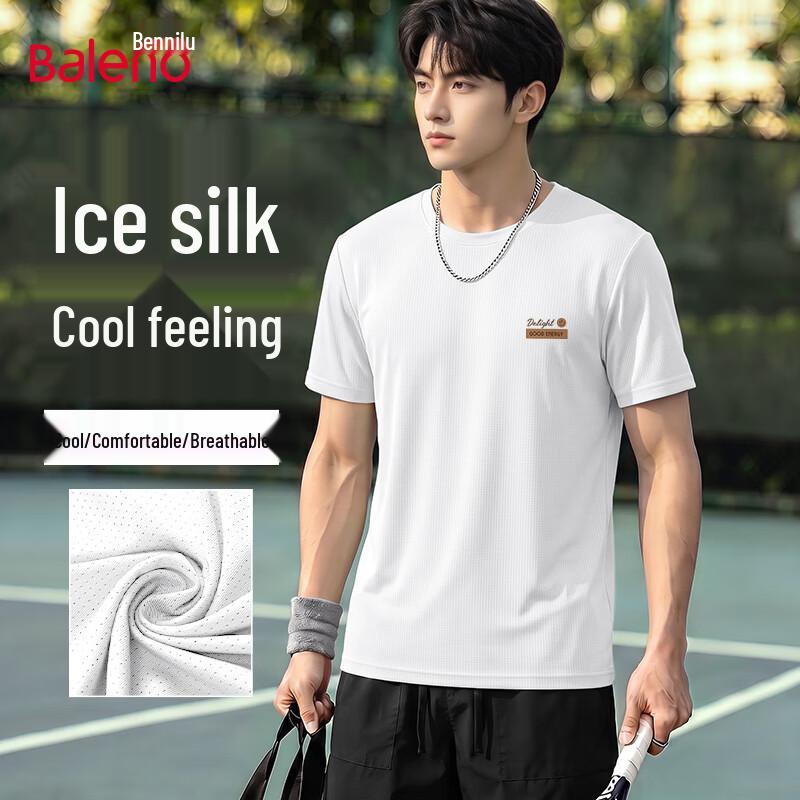 Baleno Men s Ice Silk Mesh Quick-Dry T-Shirt XL