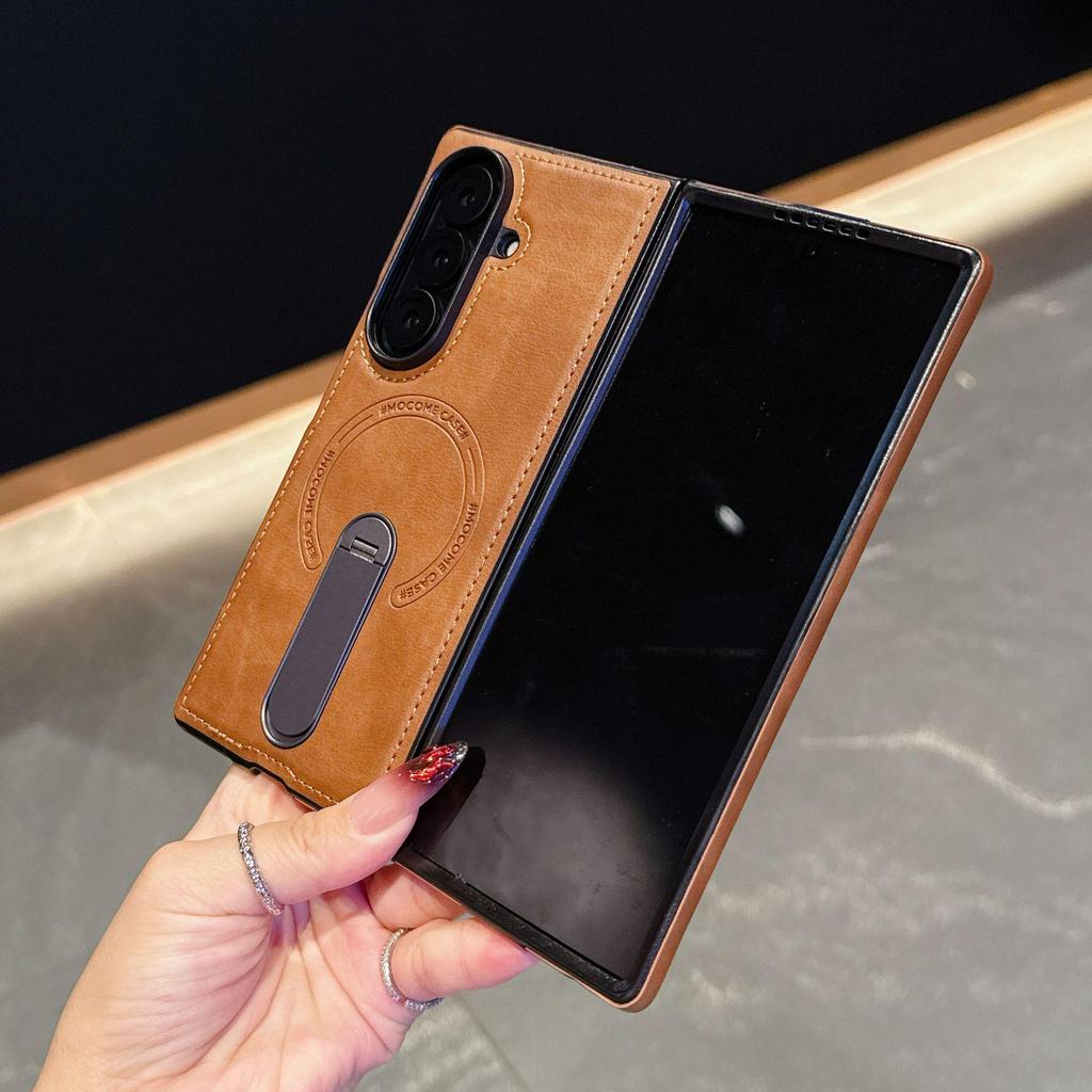 Samsung Z Fold7 Flip pouzdro s 360° otočným stojánkem a magnetickým bezdrátovým nabíjením