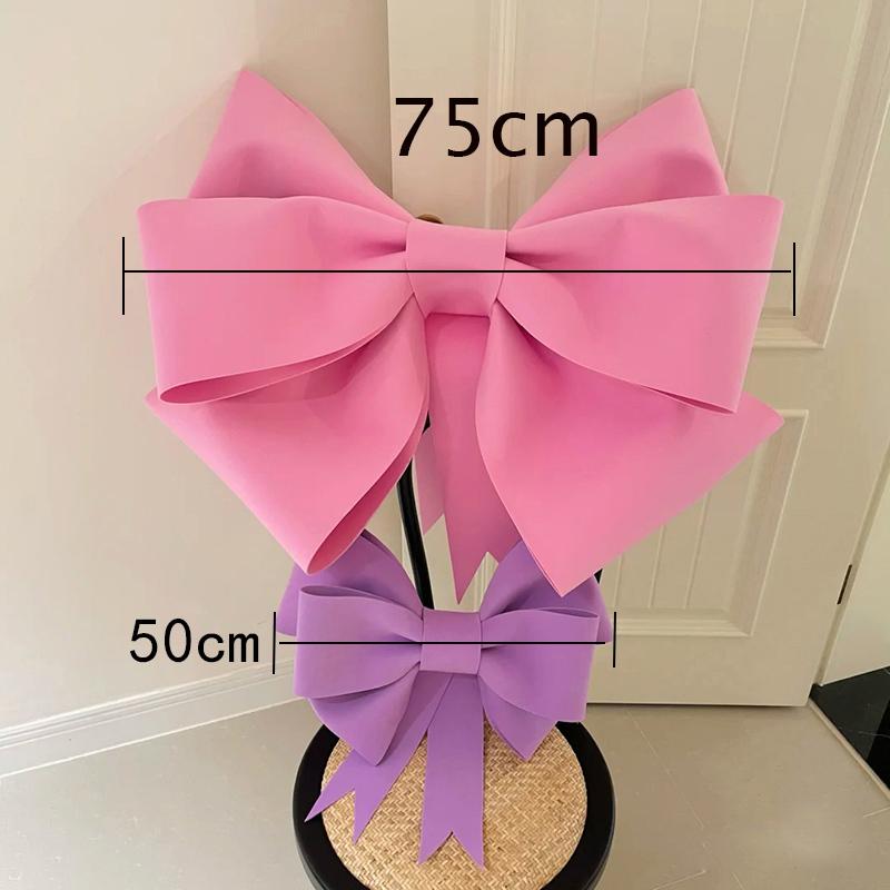 Giant Bow Material Handmade Diy Christmas Tree Decoration Big Bow EVA Store Display Wedding Decor Party Festivity Occasion Decor
