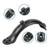 High Strength Plastic Rear Fenders Rear Mudguard with 4 Mounting Holes for Electric Scooters Fits 8.5 Inch Models