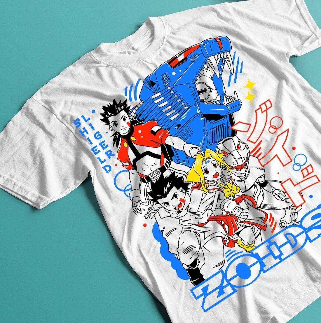 Футболка Zoids, Серия Geno, Психогено, Гено Зауэр Аниме Зойды Динозавры Подарок 3XL