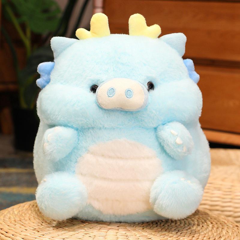 Adorable Dragon Pig Plush Toy: Dragon Baby Cushion Doll Birthday Gift.