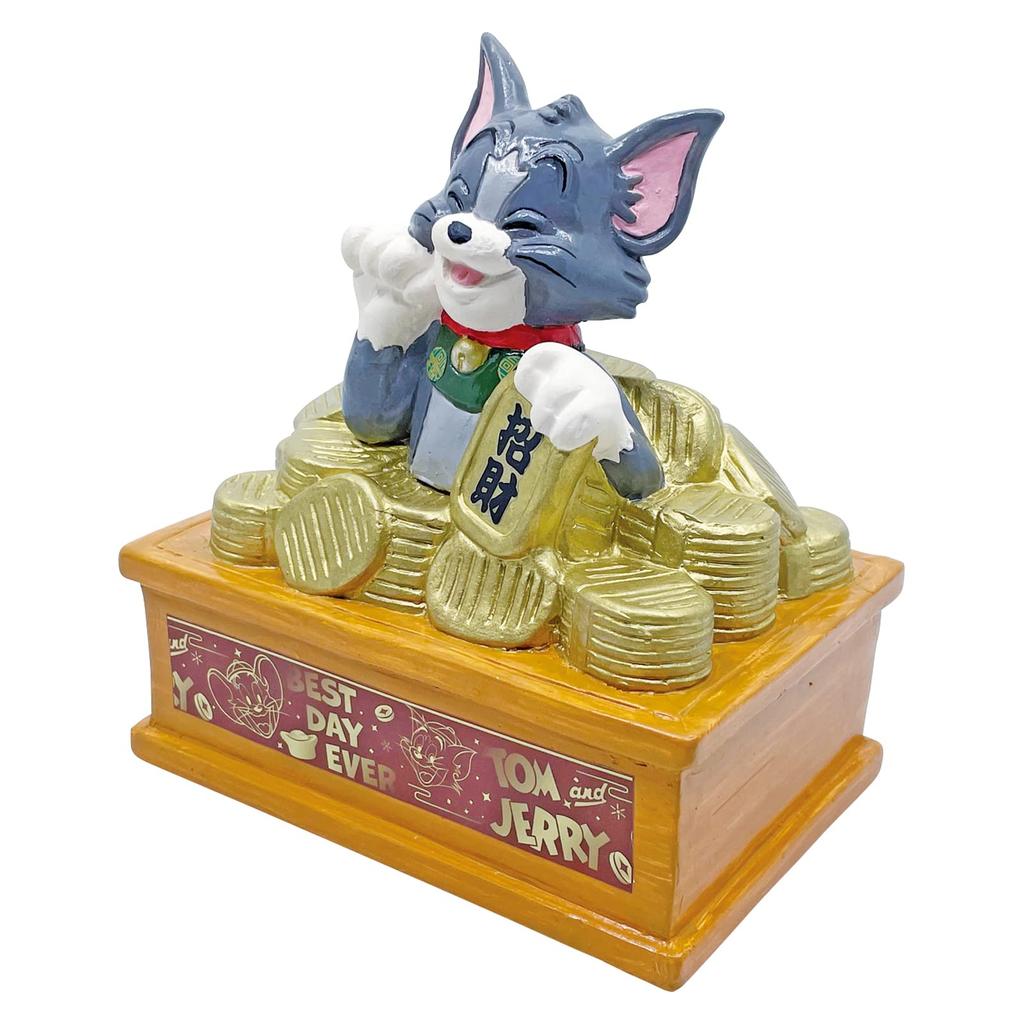 Tom and Jerry Piggy Bank with Lottery Ticket Stand, 13cm, SAN3847