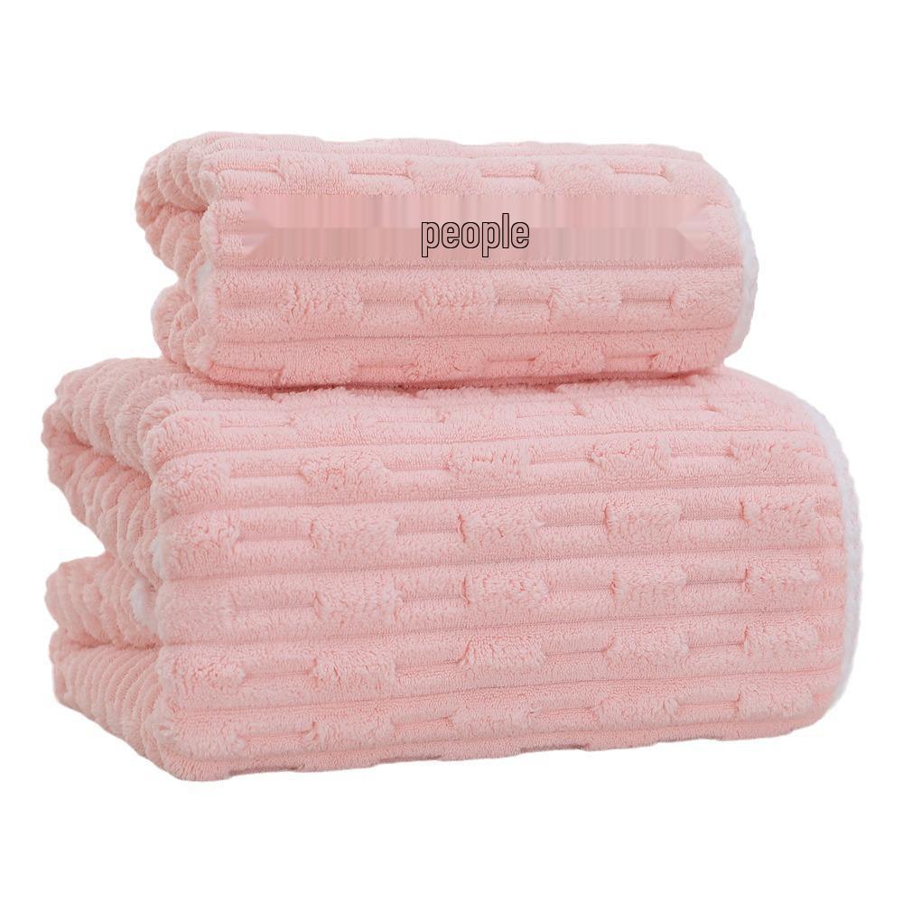 Bamboo Terry & Coral Fleece Absorbent Bath & Beach Wrap Towel