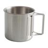 Cmaos Folding Handle Stainless Steel Camping Mug