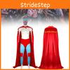 Vibrant Mexican Wrestler Cape Robe Costume For Festive Halloween Celebrations