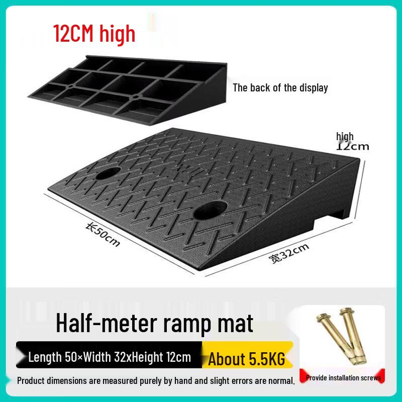 Durable Rubber Threshold Ramp