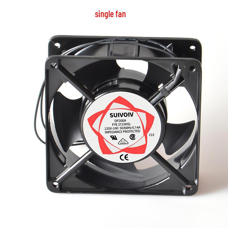 

SUIVOIV 12038 220 В змінного струму. Витяжний вентилятор охолодження ordinary single fan