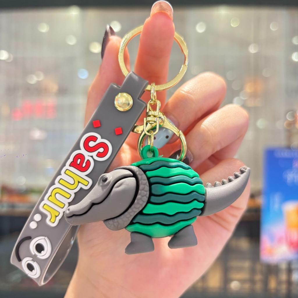 Shanhaijing Doll Exotic Beast Keychain Funny Abstract Bag Doll Car Key Chain Small Pendant