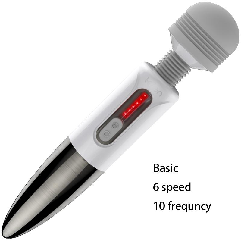 Leten Clitoral Vibrator for Female Masturbation Orgasm AV Stick Magic Wand Massager Stimulate Nipple Clitoris Sex Toys for Woman
