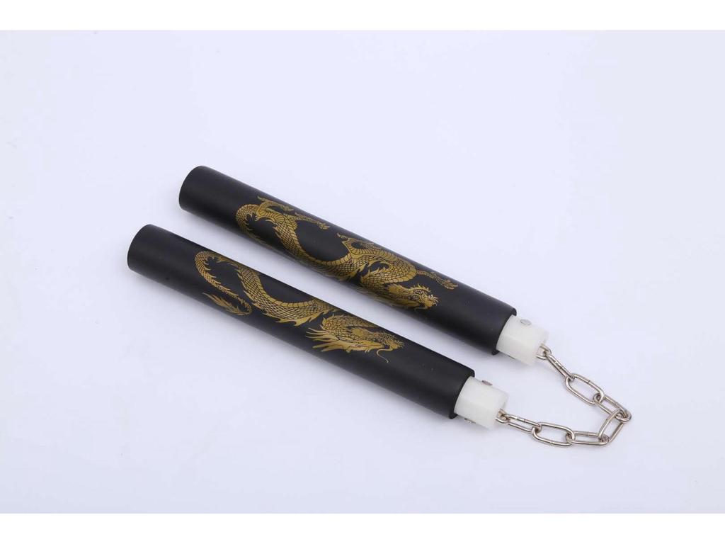 PVC-Schwamm-Nunchakus für Anfänger - Mehrfarbige Taekwondo Kampfsport Übungsstäbe