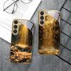 Wspaniałe krajobrazy Dla Samsung Galaxy S26 S20 FE S21 S22 S23 Plus S24 Ultra S25Ultra S21+ S22Plus Złote szklane etui na telefon