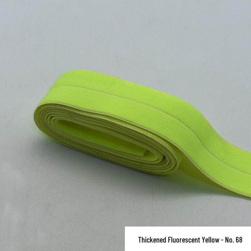 2-2.3cm Thick Elastic Fold-Over Binding Tape for Clothing and Jackets