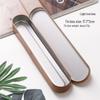 Tinplate Eyebrow Pencil Case with Sponge Base – Durable, Gift-Ready & Drop-Resistant for Students.