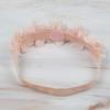 New Korean Style Women's Polyester Chiffon Flower Lace Headband 10cm Hair Accessory for Gift