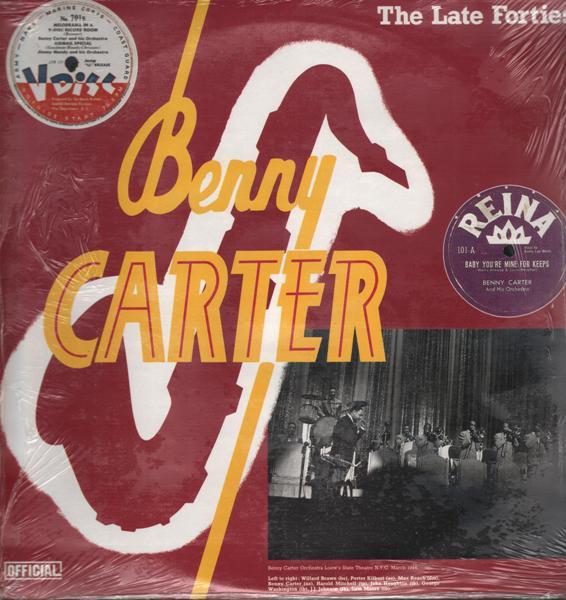 

LP Record BENNY CARTER - The Late Forties 3006 Official 1988 Europe Jazz Used