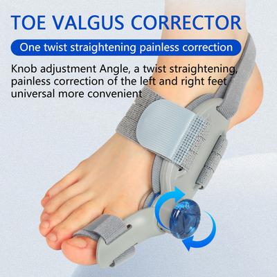 Adjustable Toe Separator/spreader for Bunions, Big Toe Valgus Corrector, Toe Straightener.